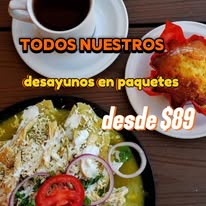 Paquetes de desayunos desde $89